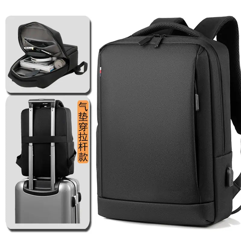 Laptop backpack with USB port - photo 1
