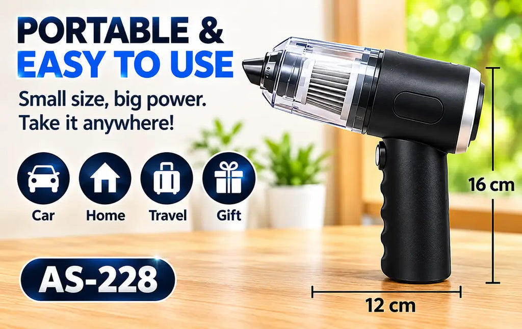 3-in-1 portable mini vacuum cleaner - photo 6