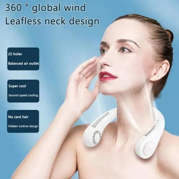 Portable neck fan - photo 4