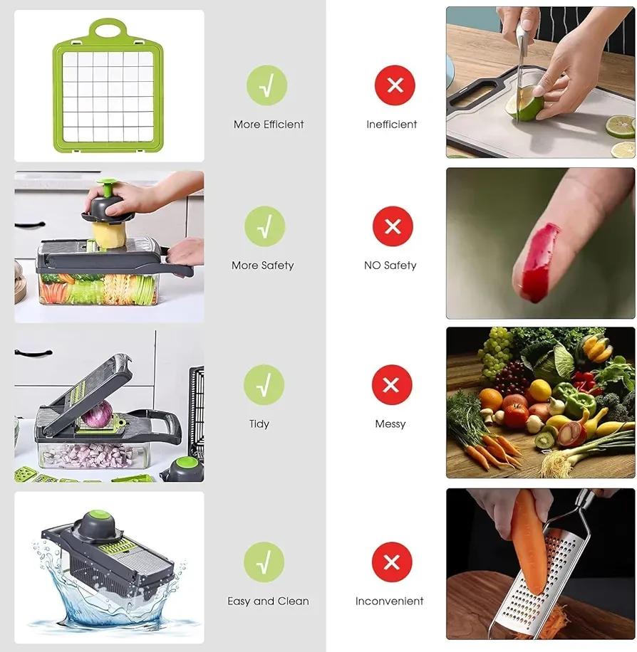 Multifunctional vegetable cutter set - photo 5