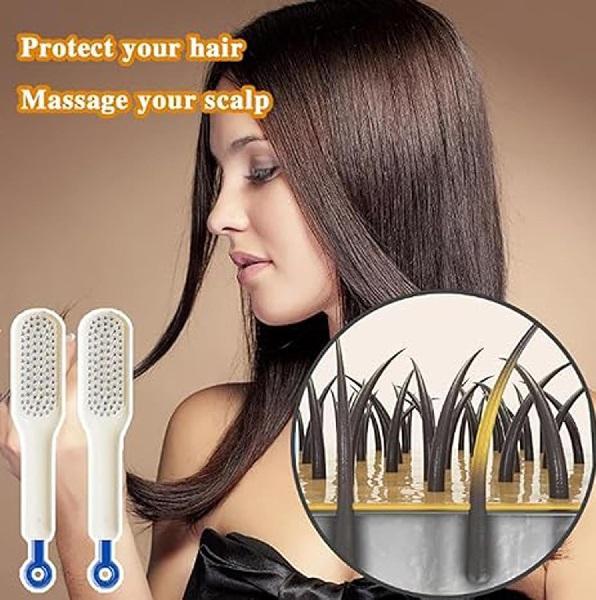 Self-cleaning hair brush - photo 3