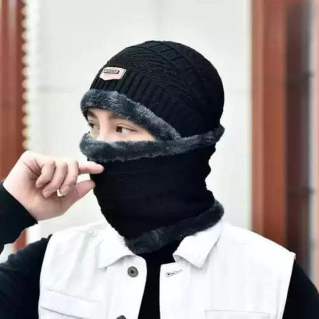 Winter cap and neck warmer set - photo 2