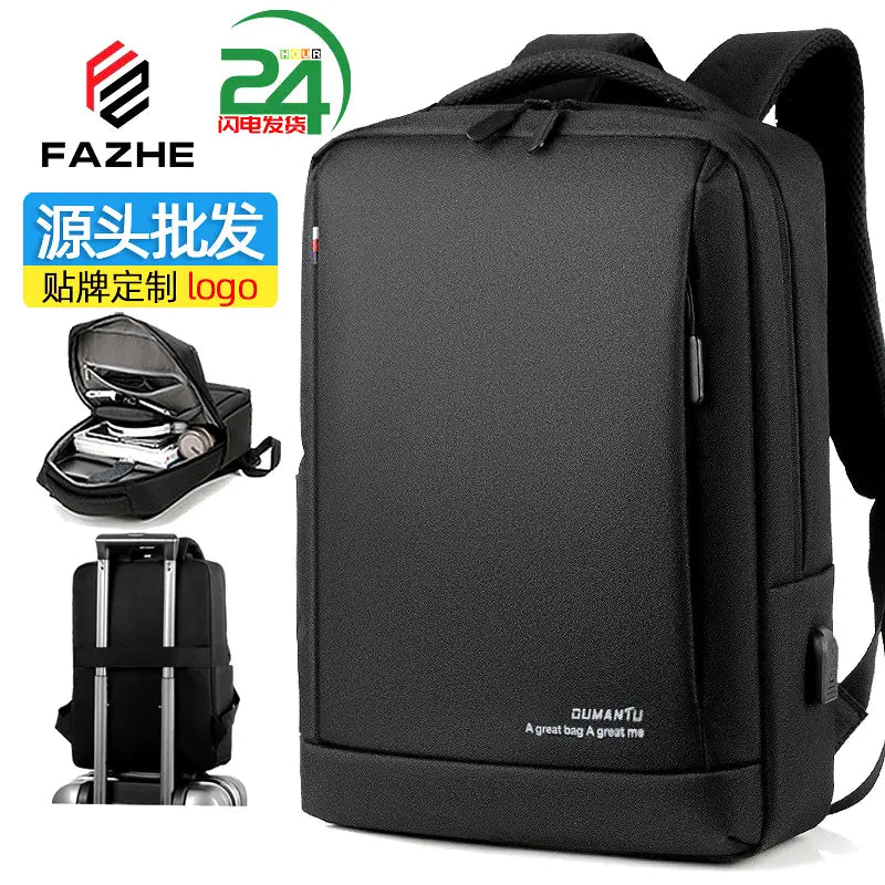 Laptop backpack with USB port - photo 6