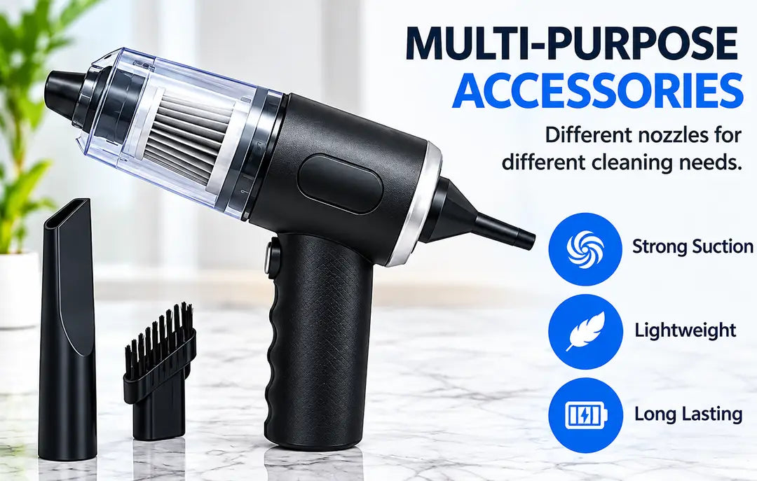 3-in-1 portable mini vacuum cleaner - photo 5
