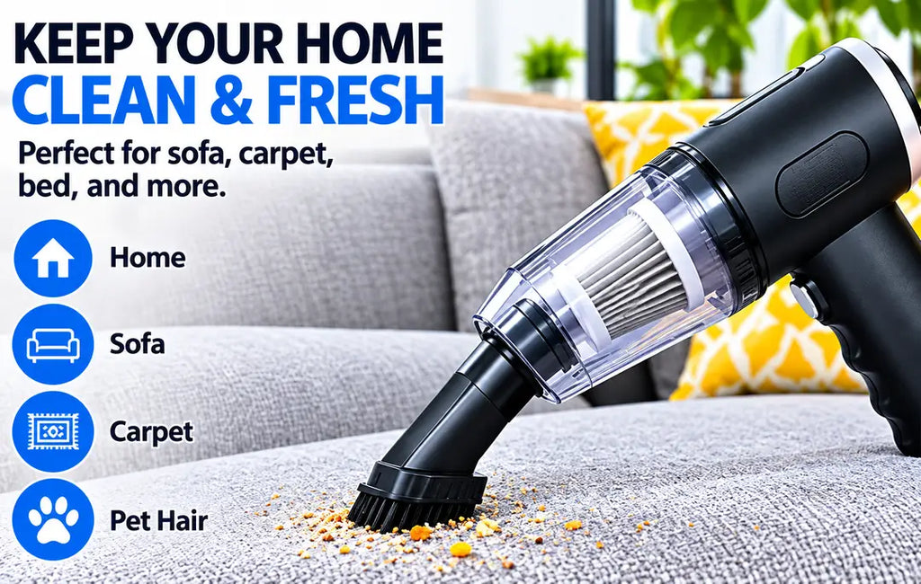 3-in-1 portable mini vacuum cleaner - photo 3