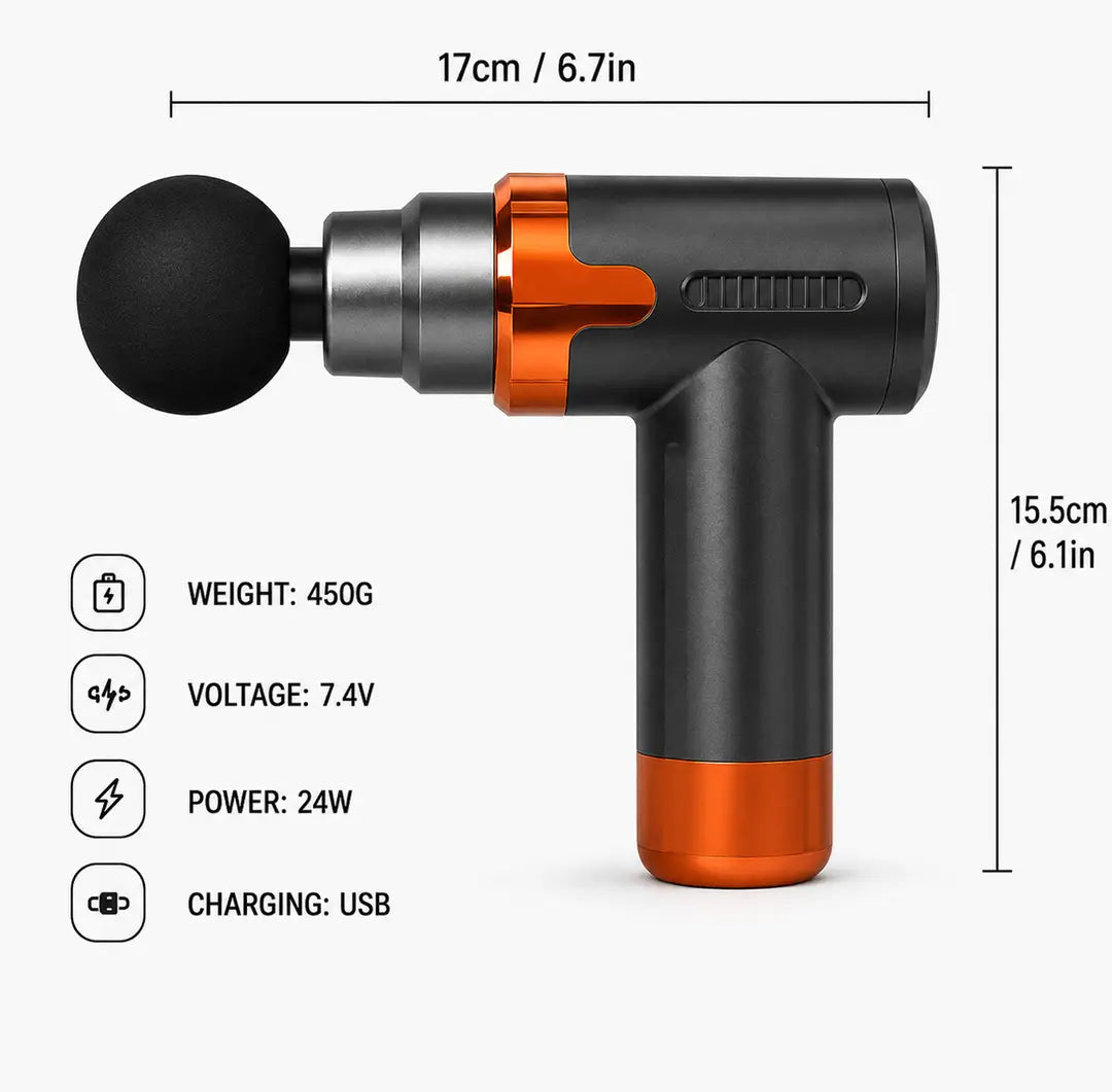 Cordless massage gun - photo 5