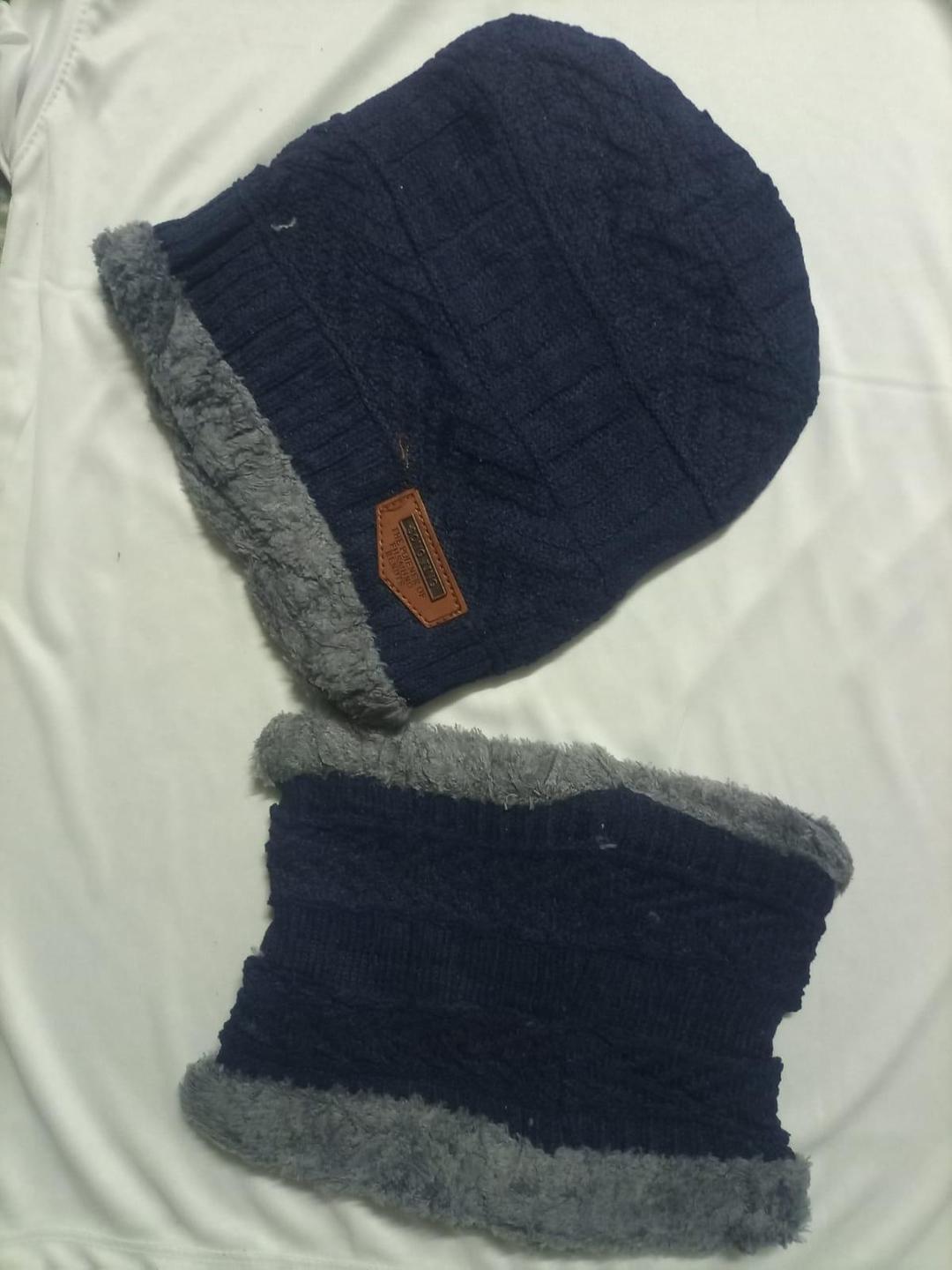 Winter cap and neck warmer set - photo 5