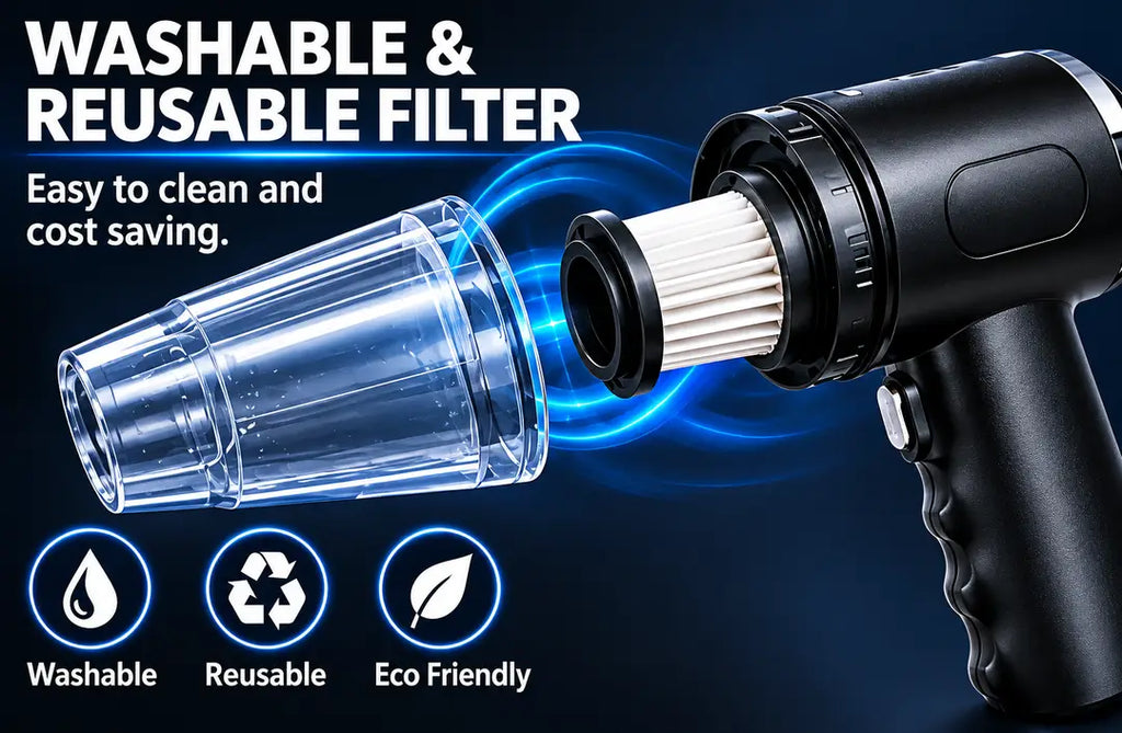 3-in-1 portable mini vacuum cleaner - photo 4