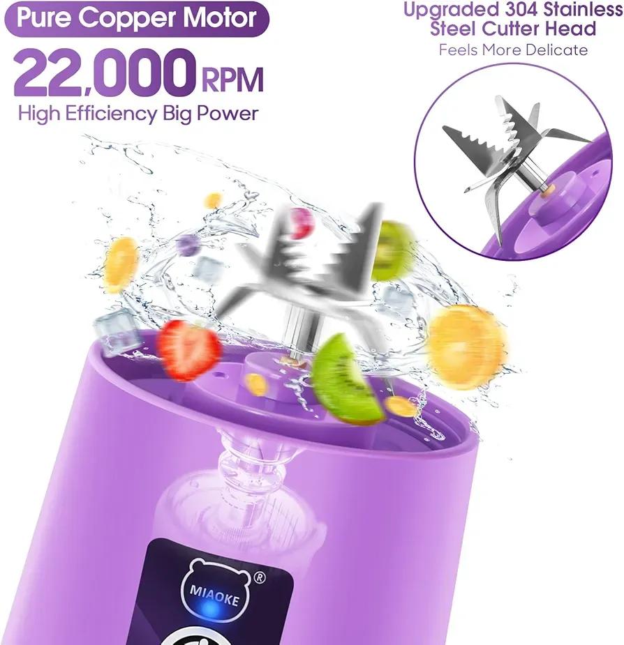 Portable electric juicer bottle - photo 6