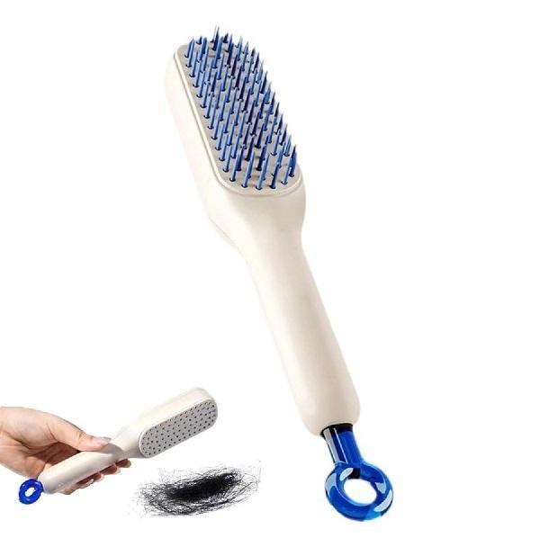 Self-cleaning hair brush - photo 1