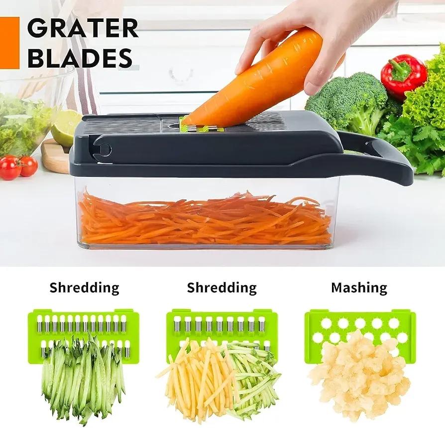 Multifunctional vegetable cutter set - photo 7